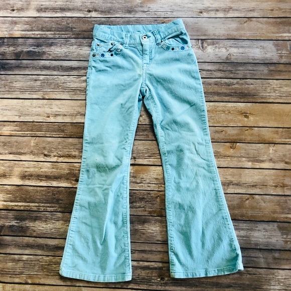 blue corduroy jeans